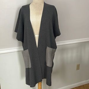 Super Comfy Grey Oversized Cardigan size L/XL